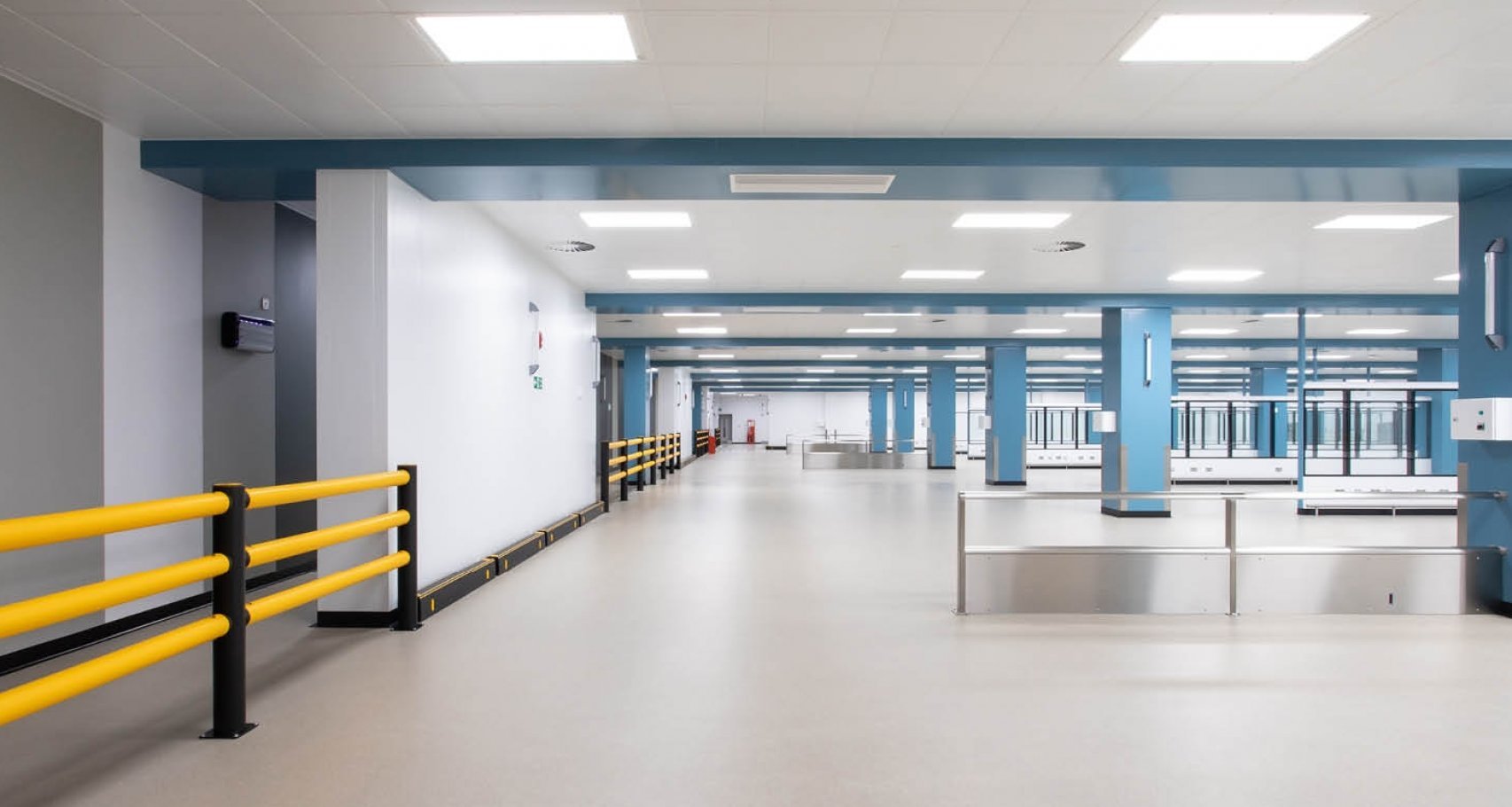 AstraZeneca, AZ, packing, lines, manufacturing, pharmaceutical, cleanroom, clean room, BES, Boulting, design, construction, build