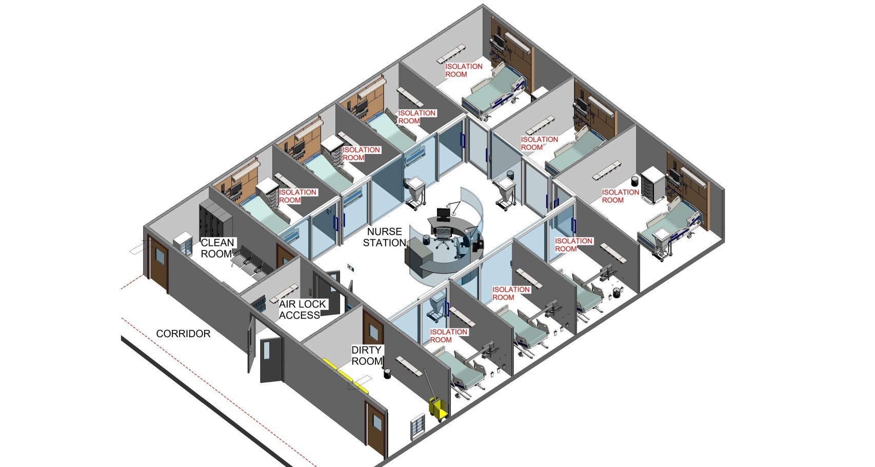 Covid-19 Multi Patient Pods